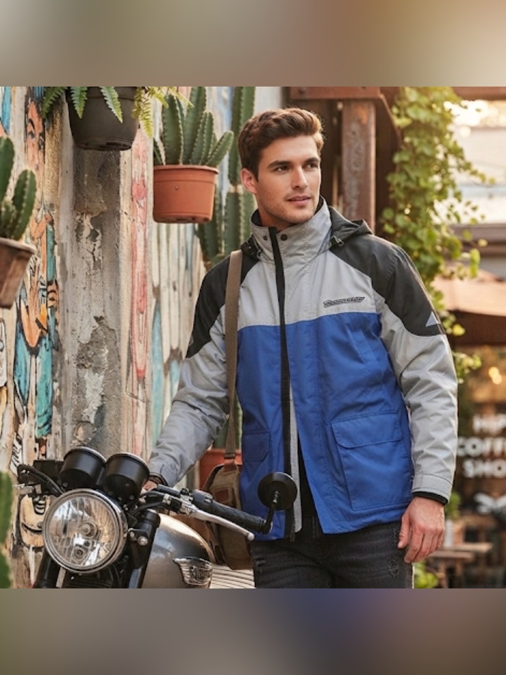 tour master sentenial motorcycle rain jacket small